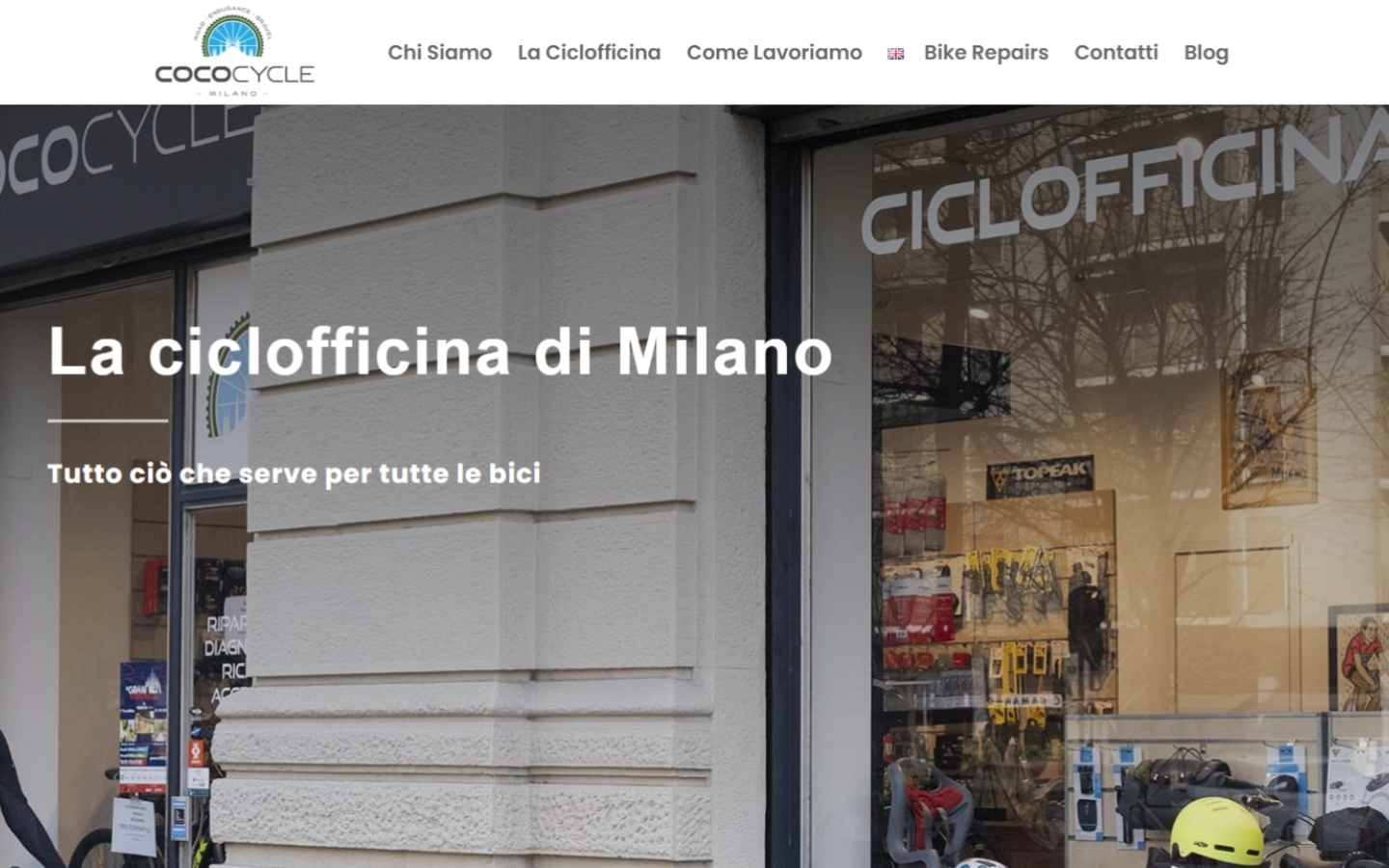 Anteprima del sito COCOCYCLE